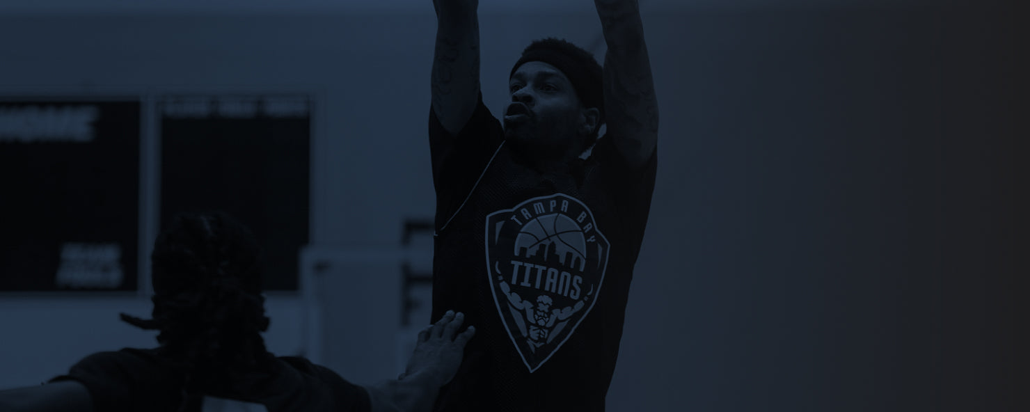Titans player shooting a basketball